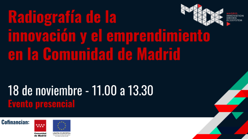 2ª Radiografía de la Innovación y el Emprendimiento en la Comunidad de Madrid